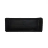 Ящик для рассады, 36 × 14 × 9 см, 3 л, пластик, чёрный
