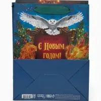 Пакет подарочный 3D &laquo;Волшебный новый год&raquo;, MS 18 х 23 х10 см