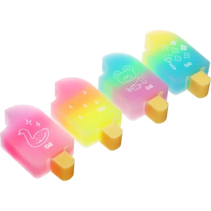 Ластик фигурный Calligrata Ластик фигурный Calligrata "Мороженое", МИКС