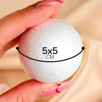 Шар из пенопласта 8 шт., d=5 см