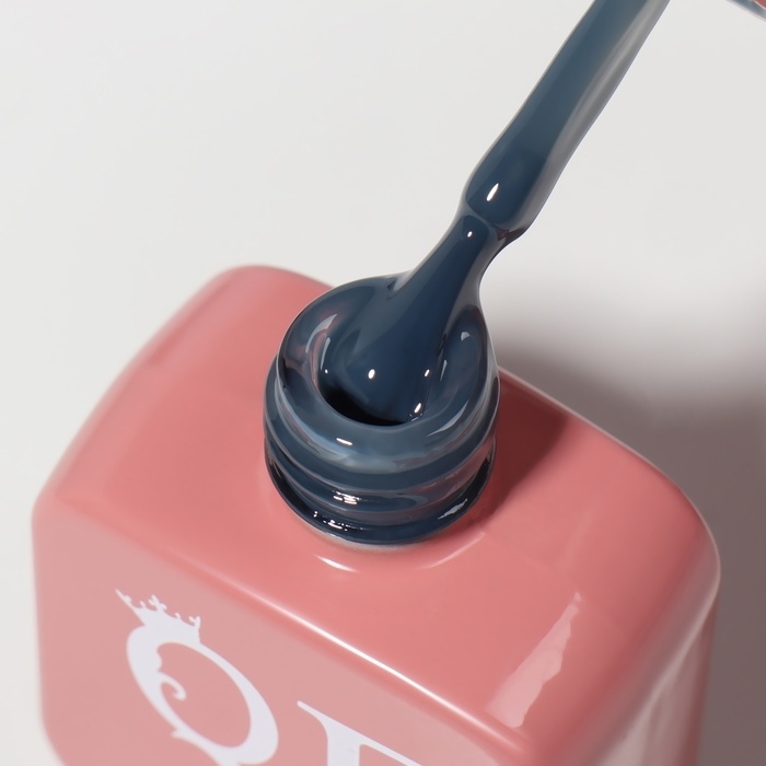 Гель лак для ногтей «GENTLE», 3-х фазный, 10 мл, LED/UV, цвет серый (5)