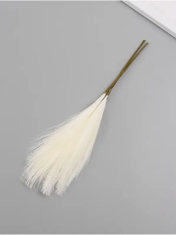 Искусственное растение для творчества Искусственное растение для творчества "Ковыль" молочный 29 см