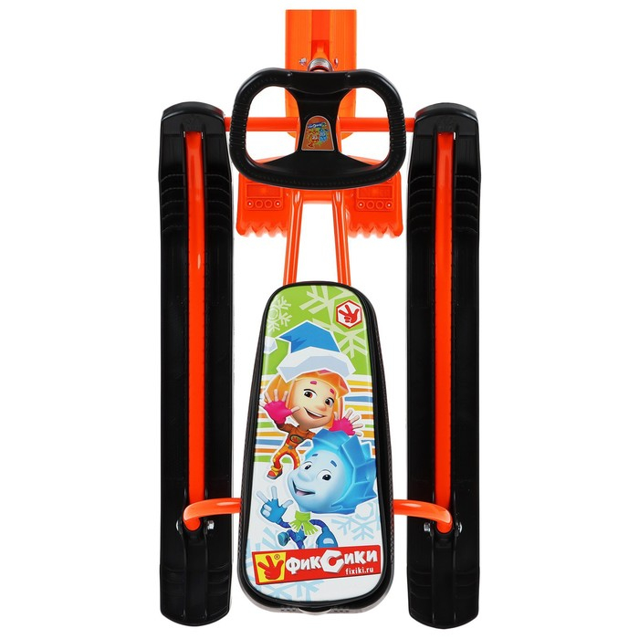 Снегокат «Тимка спорт 2 Фиксики», ТС2/Ф12, цвет оранжевый/чёрный Снегокат «Тимка спорт 2 Фиксики», ТС2/Ф12, цвет оранжевый/чёрный