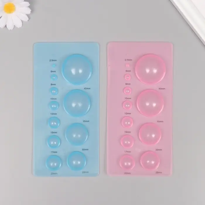 Линейка-шаблон для квиллинга &laquo;Круги&raquo; 18&times;9&times;2.5 см