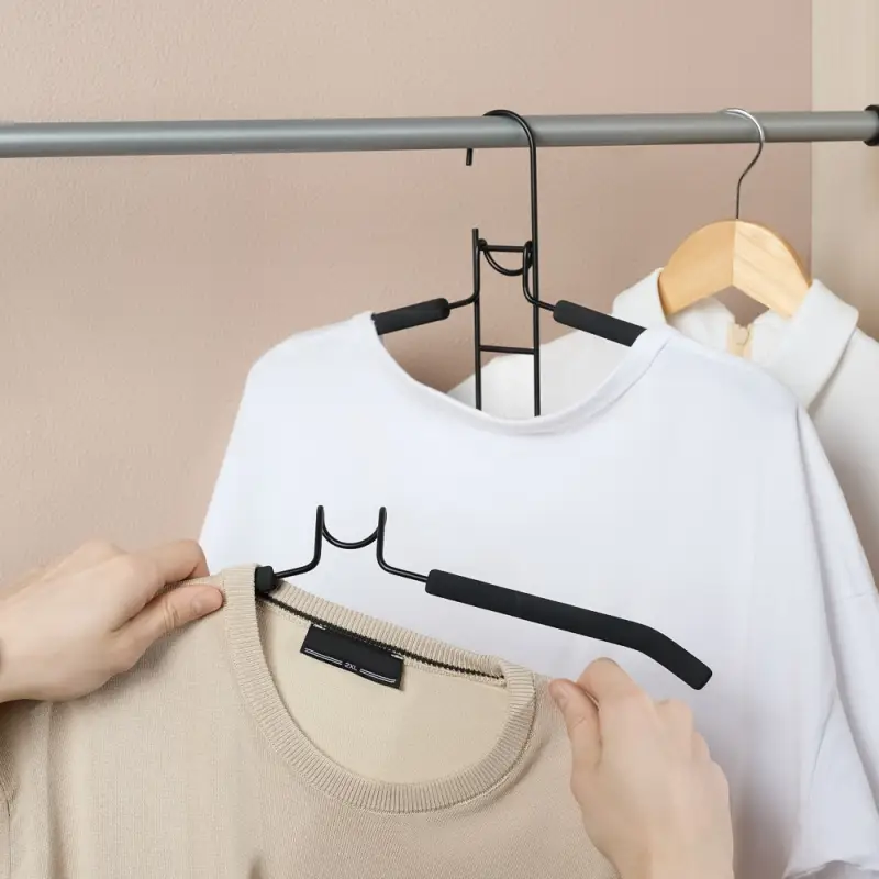 VETTA Вешалка-органайзер на 5 вещей с покрытием из вспененного ПВХ