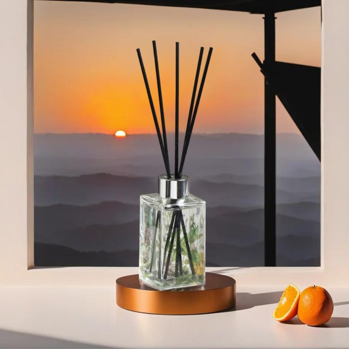 Диффузор ароматический Диффузор ароматический "Артдекор", 100 мл, апельсин, "Богатство Аромата"