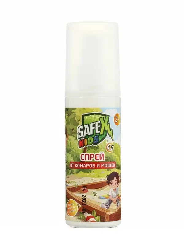 Спрей от комаров SAFEX Kids, 2 штуки