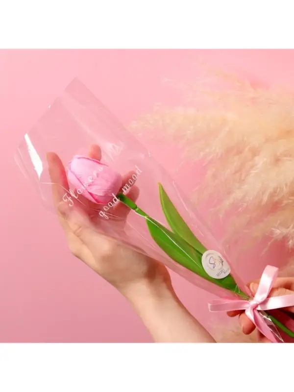 Мыльный тюльпан, розовый