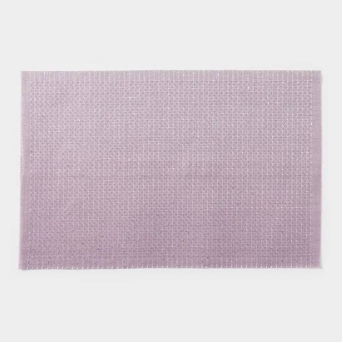 Салфетки сервировочные на стол Доляна, 4 шт., 45&times;30 см, ПВХ, розовые