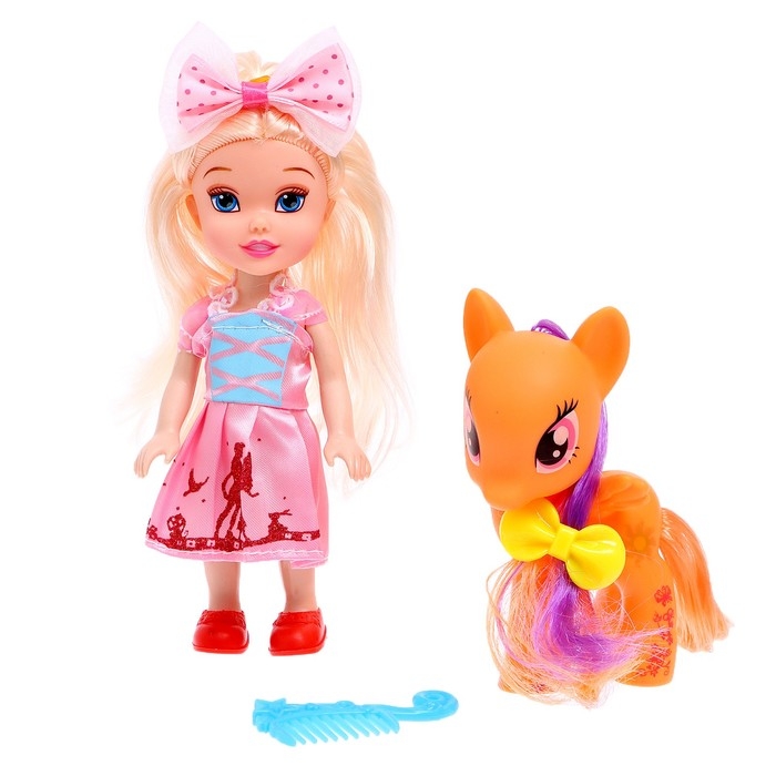Кукла малышка «София» с пони и аксессуарами, МИКС Кукла малышка «София» с пони и аксессуарами, МИКС
