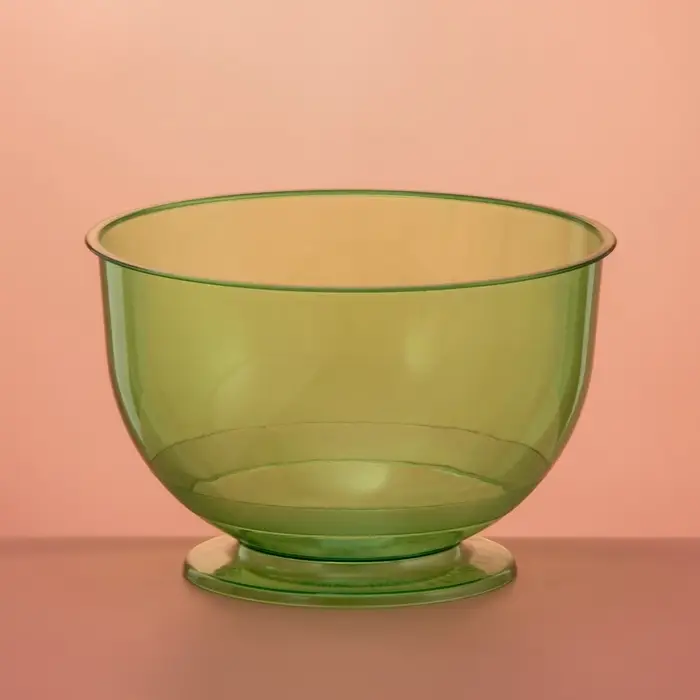 Креманка пластиковая одноразовая для фуршета «Кристалл», 200 мл, зелёная Креманка пластиковая одноразовая для фуршета «Кристалл», 200 мл, зелёная