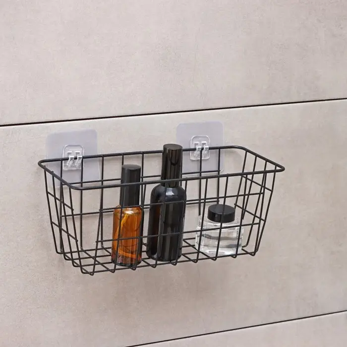 Корзина для мелочей Доляна, 29&times;12&times;12 см, чёрная