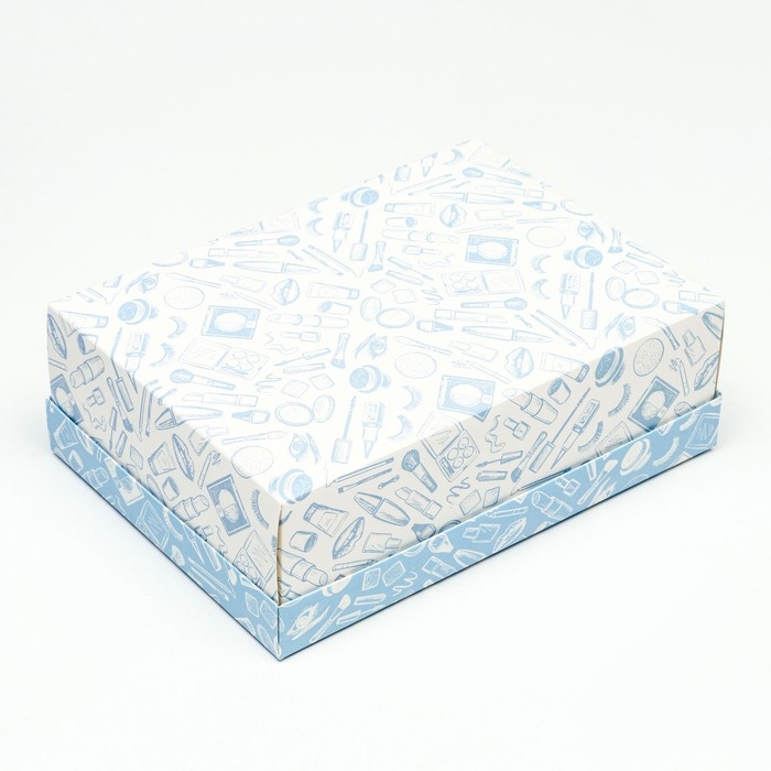 Коробка складная, "И пусть весь мир подождет"  24 х 17 х 8 см