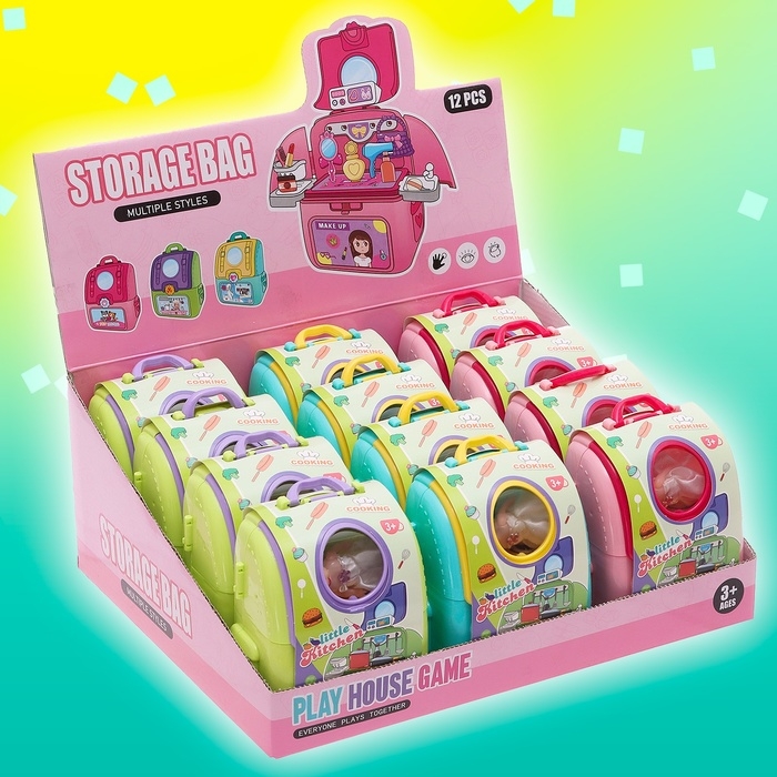 Игрушка-сюрприз «Милашка» в рюкзачке, с аксессуарами, МИКС Игрушка-сюрприз «Милашка» в рюкзачке, с аксессуарами, МИКС