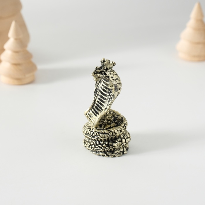 Сувенир полистоун Сувенир полистоун "Королевская кобра" МИКС 3х2,5х6 см