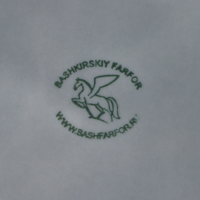 Тарелка глубокая «Акварель», 550 мл, d=22,5 см, цвет светло-серый Тарелка глубокая «Акварель», 550 мл, d=22,5 см, цвет светло-серый