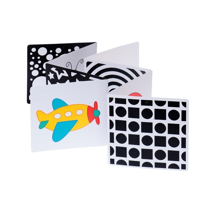 Набор карточек  Набор карточек "Книжка-гармошка" бабочка, 17х17 см