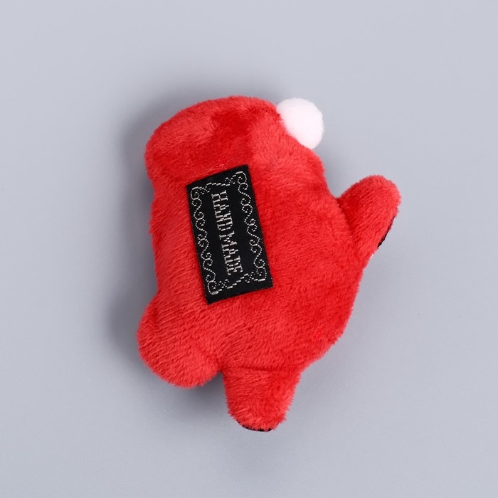 Новый год. Игрушка для кошек с кошачьей мятой  Новый год. Игрушка для кошек с кошачьей мятой "Веселый Дед", 8,5 см