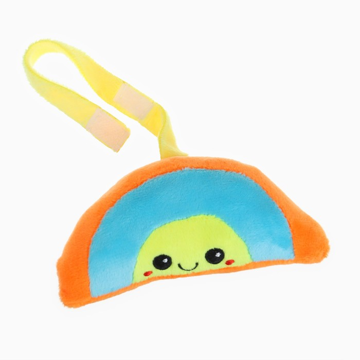 Растяжка - спираль с игрушками дуга на коляску / кроватку для малышей 0+ «Маленькое счастье», Крошка Я Растяжка - спираль с игрушками дуга на коляску / кроватку для малышей 0+ «Маленькое счастье», Крошка Я