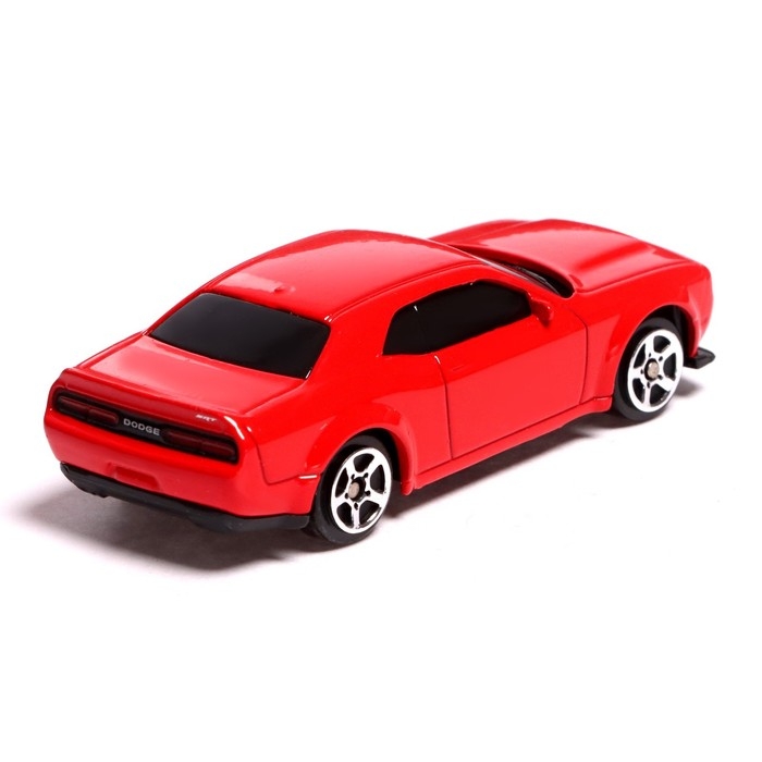 Машина металлическая DODGE CHALLENGER SRT DEMON, 1:64, цвет красный Машина металлическая DODGE CHALLENGER SRT DEMON, 1:64, цвет красный