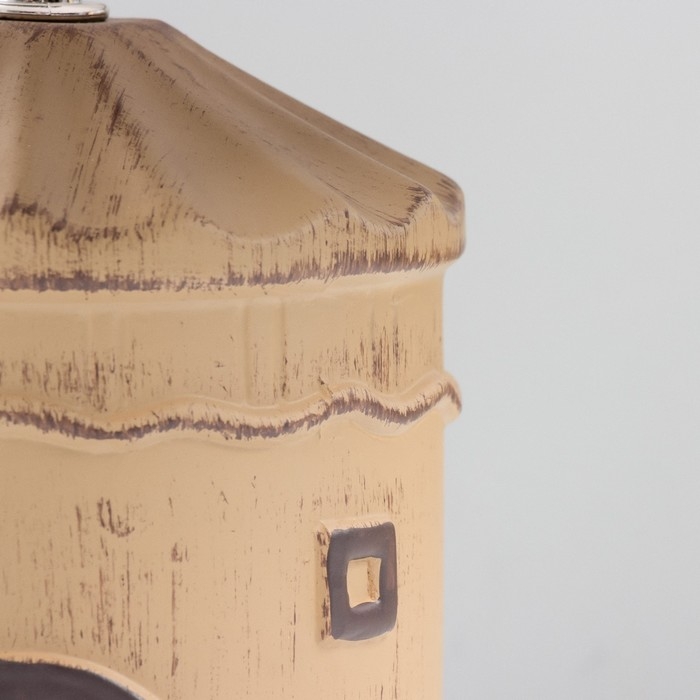 Настольная лампа  Настольная лампа "Мейзон" E14 40Вт коричневый 22,5х22,5х33,5 см RISALUX