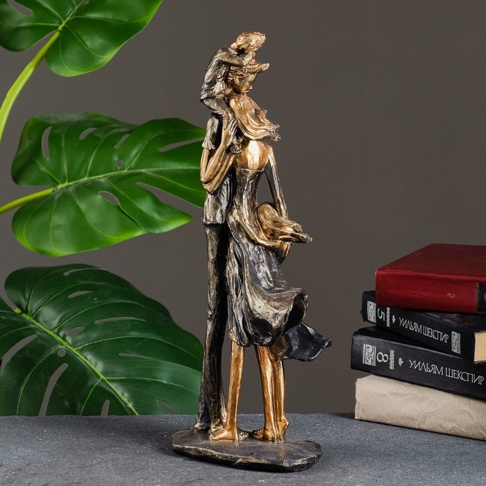 Фигура  Фигура "Семья" бронза, 36х16х8см