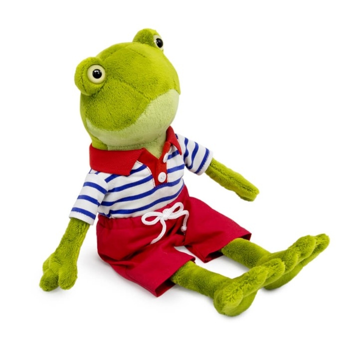 Мягкая игрушка «Жорик Кваковский», в морском комплекте, 16 см Мягкая игрушка «Жорик Кваковский», в морском комплекте, 16 см