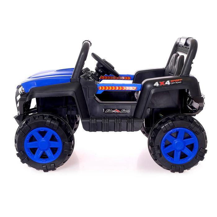 Электромобиль «Квадроцикл», 2 мотора, цвет синий Электромобиль «Квадроцикл», 2 мотора, цвет синий