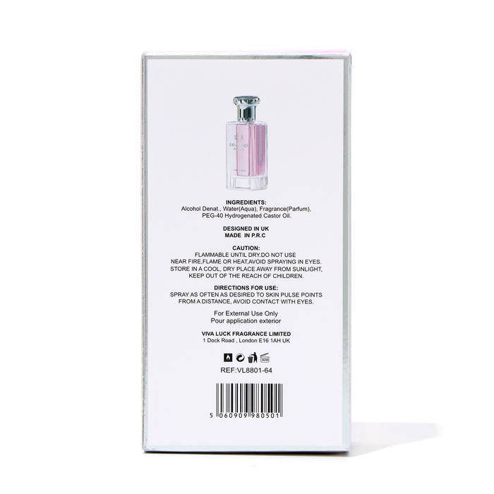 Туалетная вода женская Diamond Aqua, 100 мл Туалетная вода женская Diamond Aqua, 100 мл