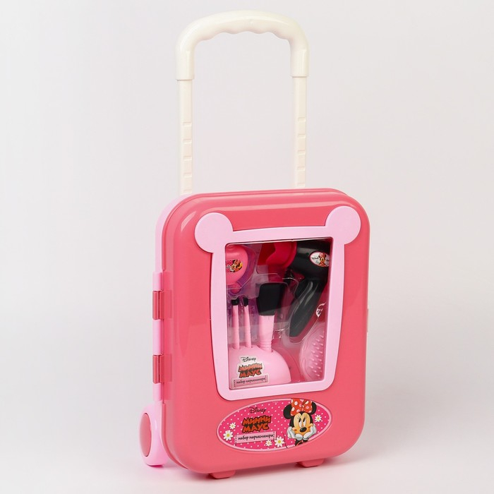 Набор парикмахера, в чемоданчике, МИКС, Минни Маус Набор парикмахера, в чемоданчике, МИКС, Минни Маус