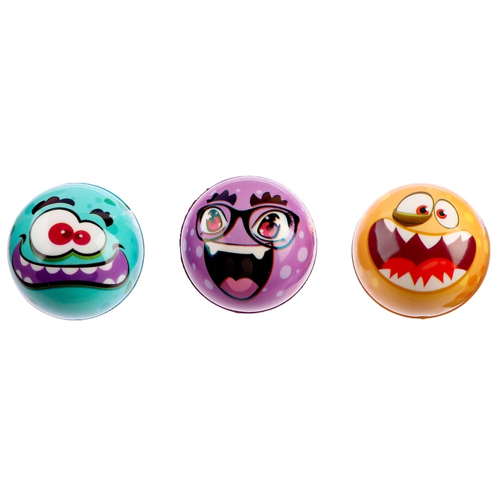 Мягкий мячик «Зубастик», виды МИКС Мягкий мячик «Зубастик», виды МИКС