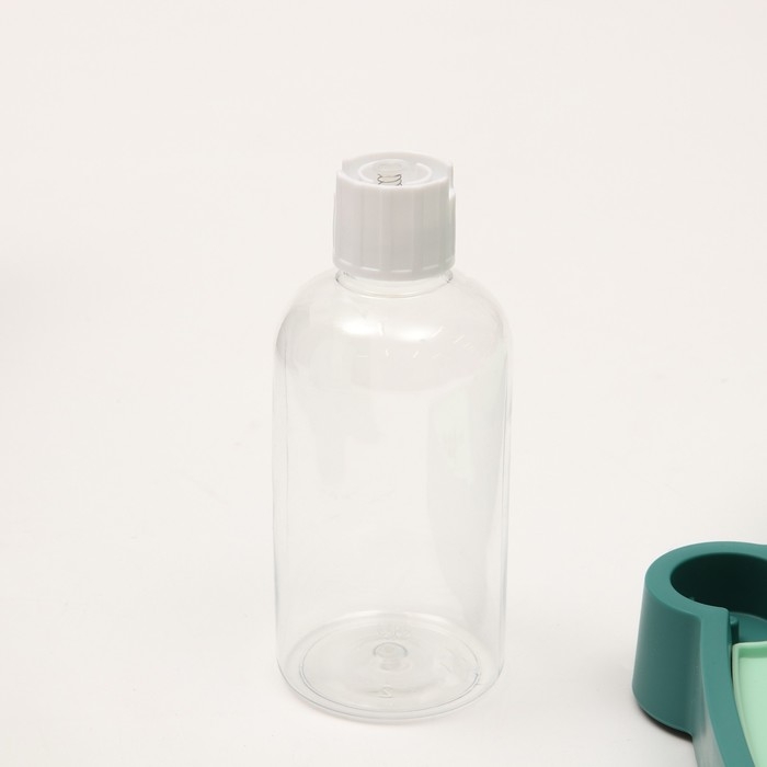 Миска металлическая на пластиковом основании, 31,8 х 20 х 14 см, зелёная Миска металлическая на пластиковом основании, 31,8 х 20 х 14 см, зелёная