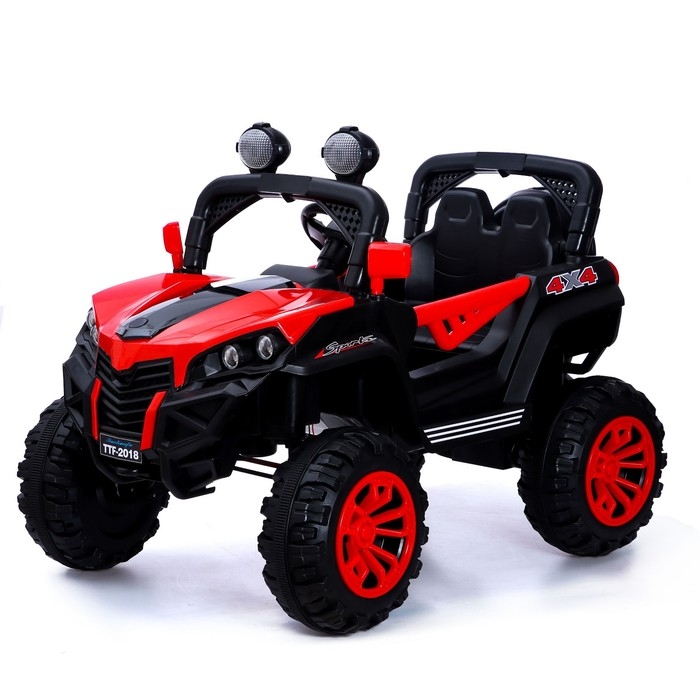Электромобиль «Квадроцикл», 4WD полный привод, цвет красный Электромобиль «Квадроцикл», 4WD полный привод, цвет красный