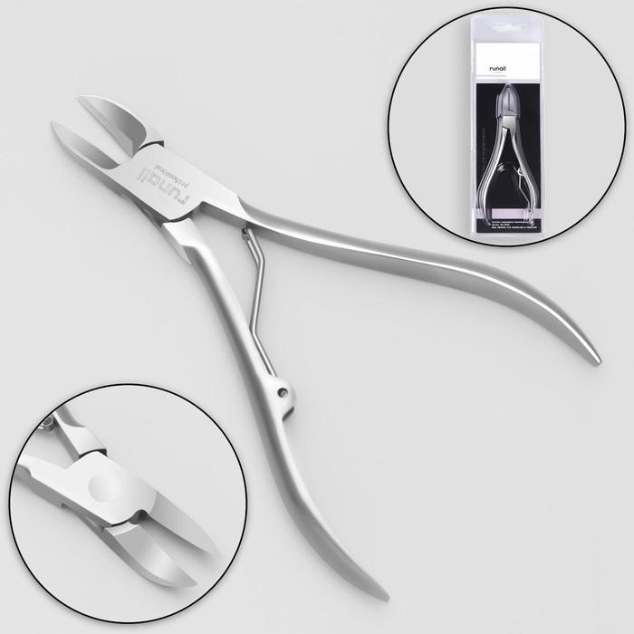 Кусачки педикюрные, 12 см, длина лезвия - 20 мм, цвет серебристый Кусачки педикюрные, 12 см, длина лезвия - 20 мм, цвет серебристый