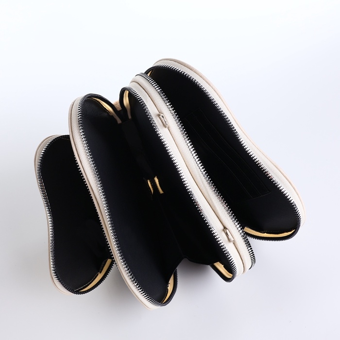 Сумка женская кросс-боди на молнии, цвет белый Сумка женская кросс-боди на молнии, цвет белый