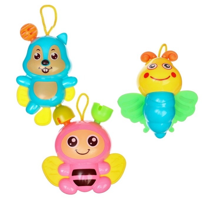 Набор погремушек «Собери меня», 3 шт, Крошка Я Набор погремушек «Собери меня», 3 шт, Крошка Я