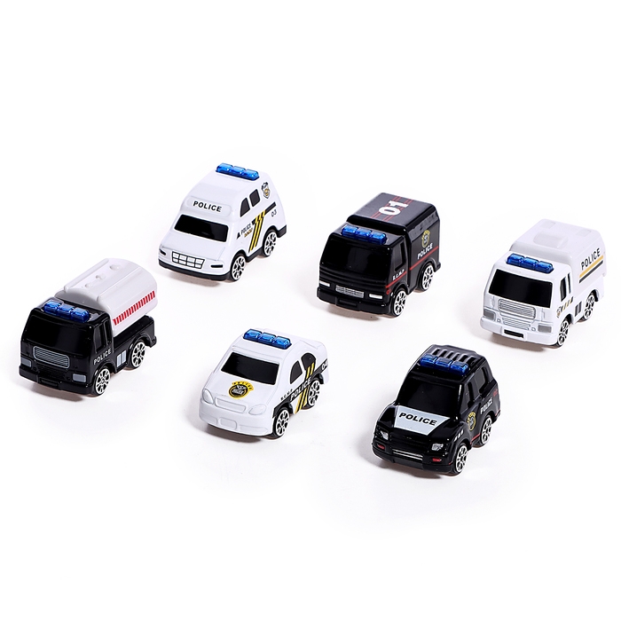 Набор металлических машинок «Мини», 6 штук, цвет МИКС Набор металлических машинок «Мини», 6 штук, цвет МИКС