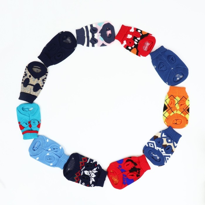 Свитер, размер 6 (24-28 см), микс расцветок Свитер, размер 6 (24-28 см), микс расцветок