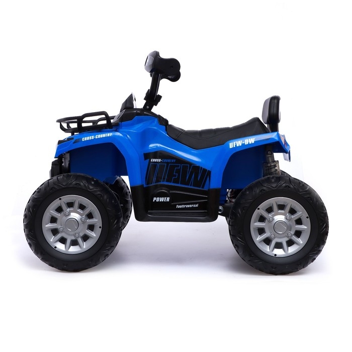 Электромобиль «Квадроцикл», EVA колёса, кожаное сидение, цвет синий Электромобиль «Квадроцикл», EVA колёса, кожаное сидение, цвет синий