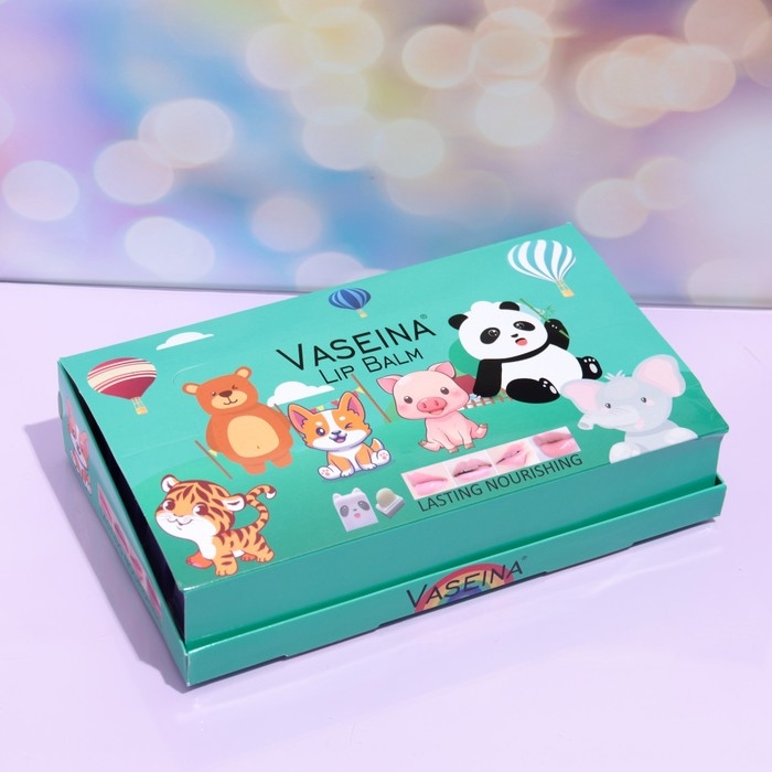 Бальзам для губ «Зверята», микс Бальзам для губ «Зверята», микс