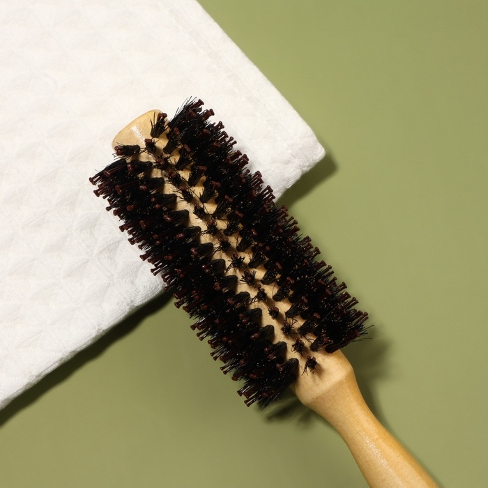 Брашинг «Натурель», d = 2/5 × 22 см, комбинированная щетина, цвет «светлое дерево» Брашинг «Натурель», d = 2/5 × 22 см, комбинированная щетина, цвет «светлое дерево»