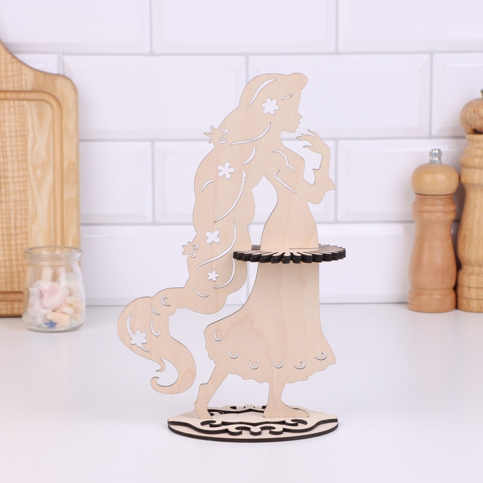 Салфетница «Девушка Лето», фанера Салфетница «Девушка Лето», фанера