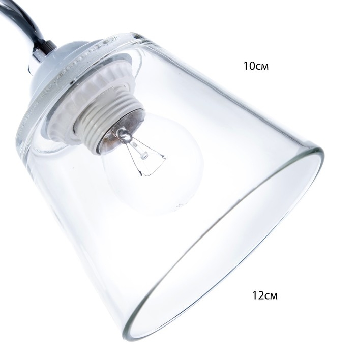 Люстра Люстра "Аиша" 2хЕ27 40Вт хром 45х26х27 см BayerLux