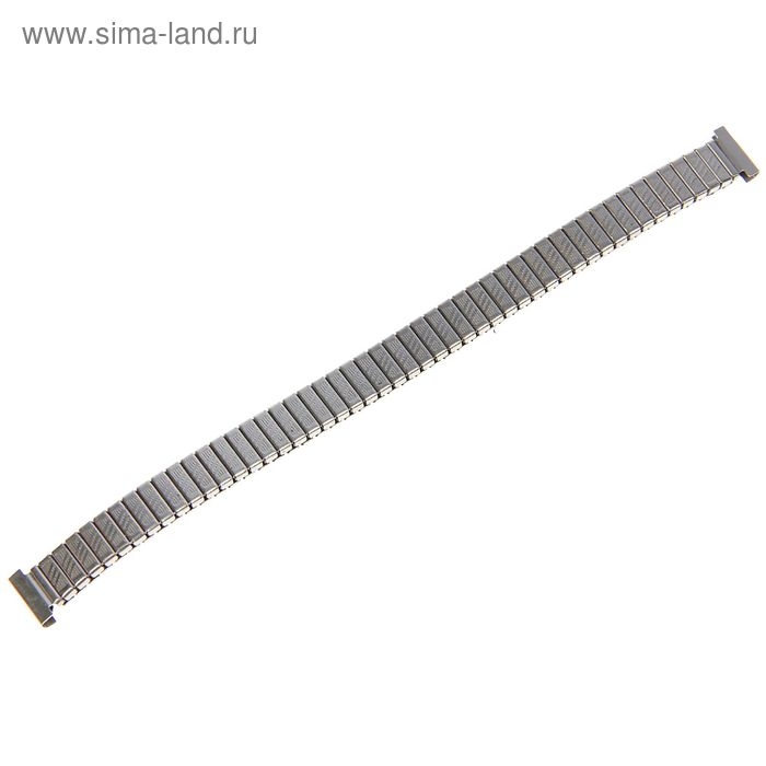 Ремешок для часов Ремешок для часов "Соломон", 12 мм, металл, l-16 см, хром