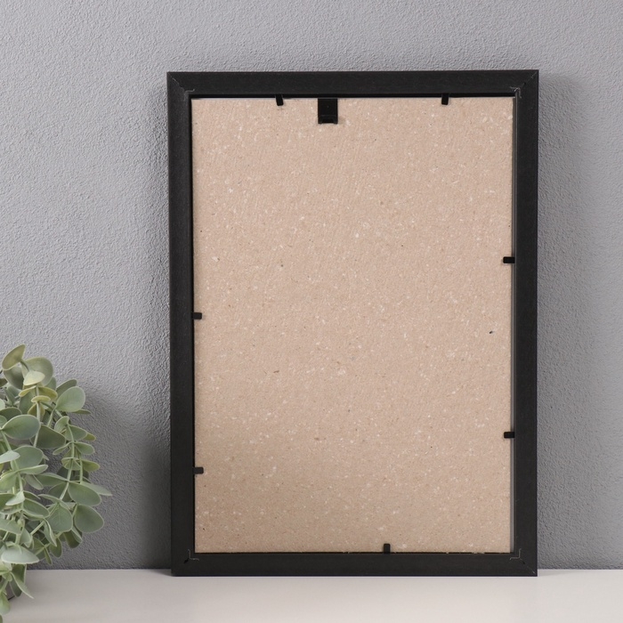 Фоторамка пластик Фоторамка пластик "Офис 2" 21х30 см, карельская берёза