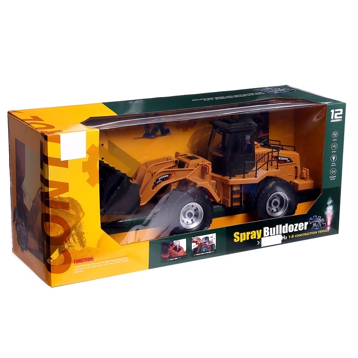 Машинка радиоуправляемая «Стройка», погрузчик, аккумулятор, световые, звуковые и дымовые эффекты Машинка радиоуправляемая «Стройка», погрузчик, аккумулятор, световые, звуковые и дымовые эффекты
