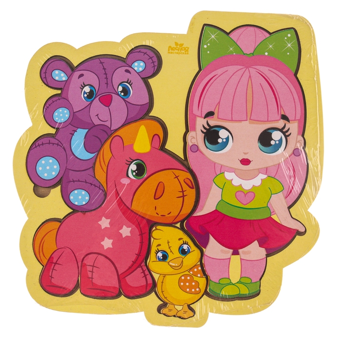 Головоломка «Игрушки» для самых маленьких Головоломка «Игрушки» для самых маленьких