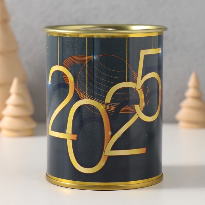 Копилка-банка металл Копилка-банка металл "2025"