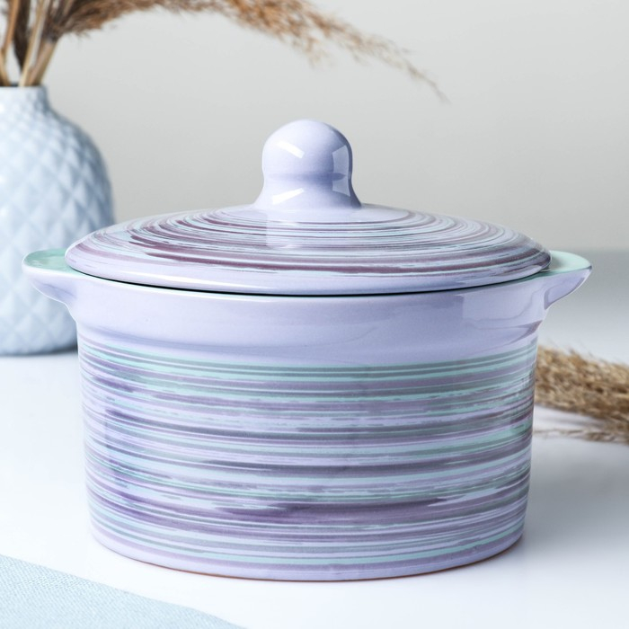 Кастрюля №2, 1л / 15х13см, лаванда Кастрюля №2, 1л / 15х13см, лаванда