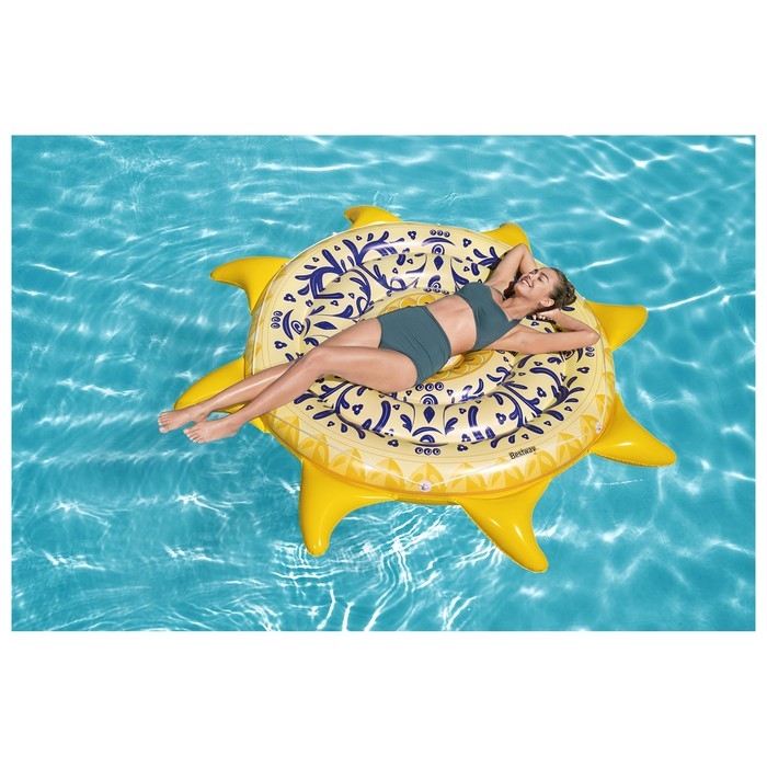 Матрас для плавания «Солнечный остров», 226 х 226 см, 43391 Матрас для плавания «Солнечный остров», 226 х 226 см, 43391